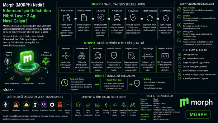 Morph (MORPH) Nedir? Ethereum İçin Geliştirilen Hibrit Layer-2 Ağı Nasıl Çalışır?